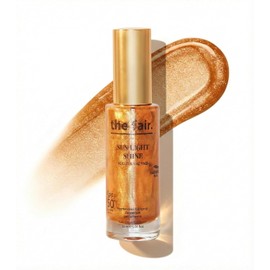 The Fair Sun Light Shine - Aceite Corporal y Capilar con Protector Solar FPS 50+ PA++++, Hidratación y Brillo Radiante para cuerpo y cabello, 30 ML