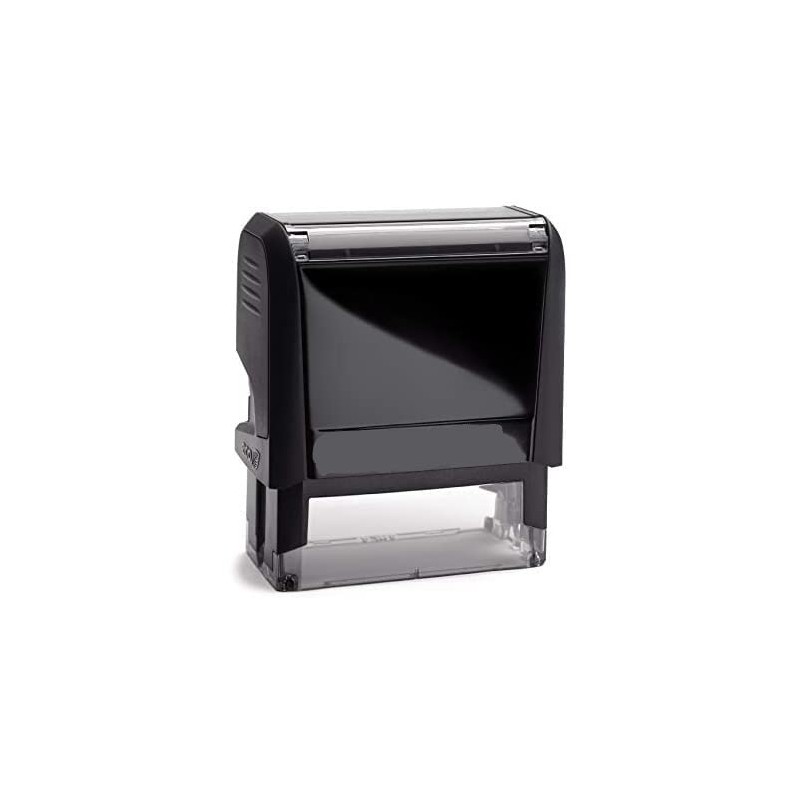 Black 4913 Self Inking Rectangular Stamp for Desk and Black