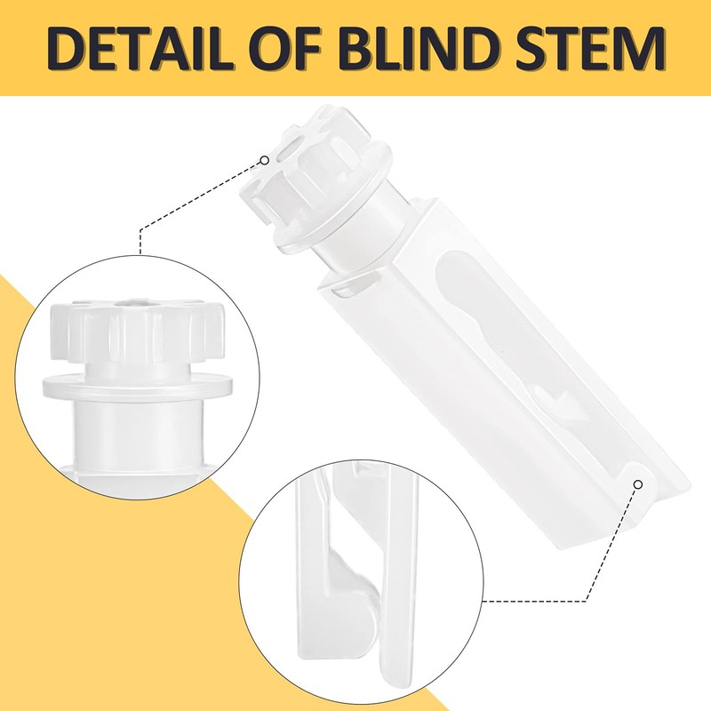 Vertical Blind Stem Replacement White Stems for Vertical Window Blind