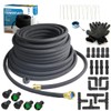 AMRITA Soaker Hose KIT,1/2inch 100ft Rubber Garden Hose 70% Water