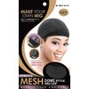 (6 Pack) Qfitt - Mesh Dome Style Wig Cap #5011