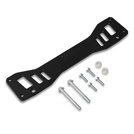 AJP Distributors JDM Sport Billet Aluminum Black Rear Lower Suspension Chassis Control Subframe Brace Arm Support Tie Bar Kit Compatible/Replacement For RSX DC5 Civic SI EP3 2002 2003 2004 2005 2006
