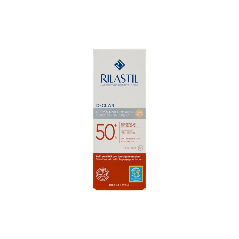 Rilastil Sun System D-Clar SPF50+ Protector Solar Facial Anti-Manchas con