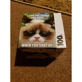 Sure-Lox NEW Grumpy Cat Puzzle "I Like the Sound You Make When You Shut Up" 100 Pieces