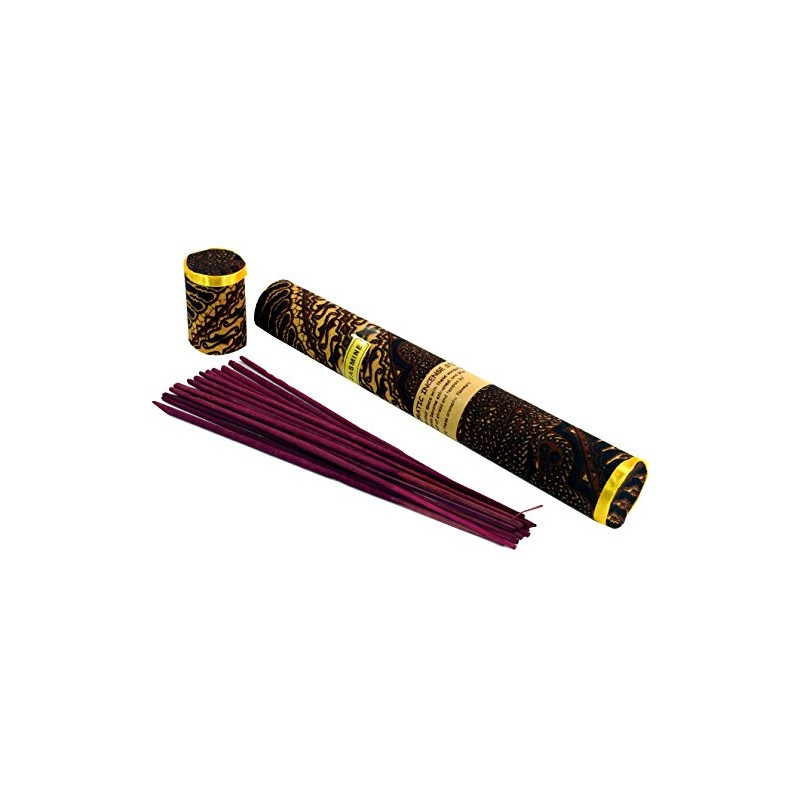 GURU SHOP Balinese Incense Sticks in Elegant Batik Cloth Packaging