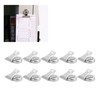 10Pcs Force Magnet Magnetic Clip L40 Axe Stainless Steel 32mm