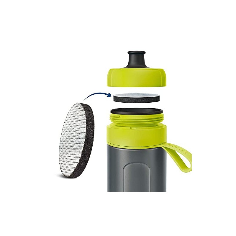 BRITA Fill&Go Active Lime Water Filter Bottle - Robust Sports