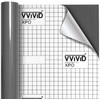 VViViD One-Way Perforated Black Vinyl Privacy Window Film Adhesive Glass