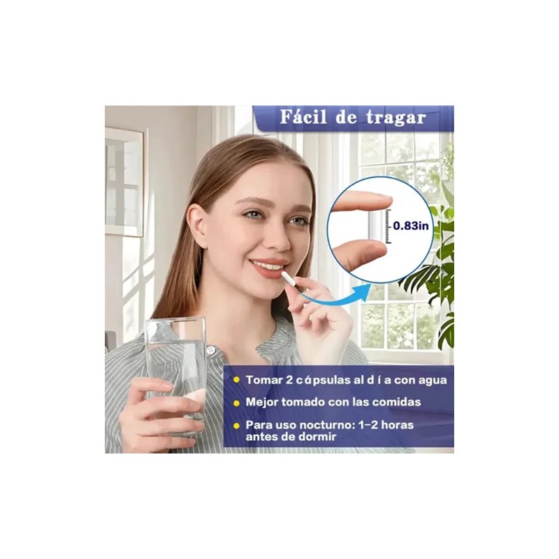 Complejo Magnesio Swiyie 1000mg 120 Cápsulas
