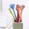 Funny Bendable Ballpoint Pen - Bending Hand Gesture, 0.7mm Black