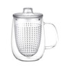 Kinto 22913 Uni-Mug, 17.4 fl oz (550 ml), Clear