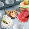 Pack of 200 Muffin Cases Paper, Cupcake Moulds, Disposable Baking