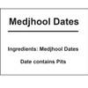 California MEDJOOL DATES Fresh Harvest Recloslable Bags Naturally Grown in