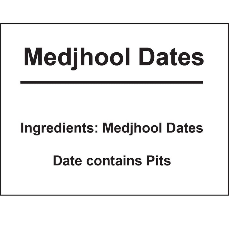 California MEDJOOL DATES Fresh Harvest Recloslable Bags Naturally Grown in