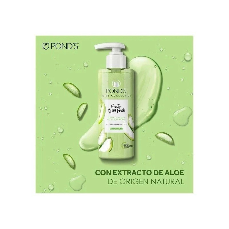 Pond's POND’S 🇲🇽 LIMPIADOR FACIAL FRUITY HYDRA FRESH ALOE 200ml