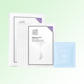 Jeongsaemmul JUNGSAEMMOOL Essential Water Cream Mask Set 28gx5 sheets (Water Cream/Water Cream Light) / 정샘물 에센셜 물 크림 마스크 세트 28gx5매 (물크림/물크림 라이트)