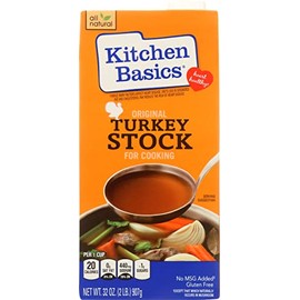Kitchen Basics All Natural Original Turkey Cooking Stock, 32 Ounce -- 12 per case.