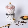 RockTrend Stripe Polka Dot Ceramic Coffee Serving Set Creamer and