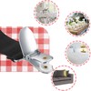 Table Cloth Holder Clips Hidden Strap 5 Pack - Adjustable