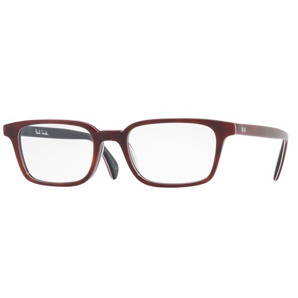Authentic PAUL SMITH Logue 8257U - 1605 Eyeglasses Cherrywood Stripe *NEW*  50mm