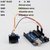 DIYmalls 0.96" inch OLED Display Screen Module I2C IIC Address