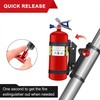 HOZHEM Car Fire Extinguisher Mount Bracket Aluminum Quick Release Roll
