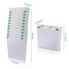 HOMEE Time Card Holder Wall Mount 20 Pockets, Expandable Time