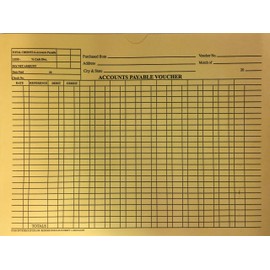 Accounts Payable Voucher Envelopes-Buff (500/Box)