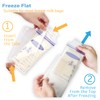 Ugotfeels 4-Pack Freeze Flat Breast Milk Storage Bag |Breastmilk Freezer