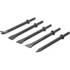 BGS 9182 Compressed Air Hammer Chisel Set 5-Piece
