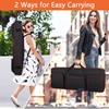 SNIGJAT 61 Key Keyboard Case, Soft Piano Bag with 0.32