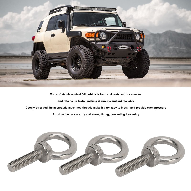 Lifting Shoulder Eye Bolt Stainless Steel Versatile High Hardness Hanger