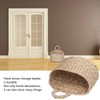 Hanging Basket Seagrass Woven Wall Hanging Storage Basket Organizer for