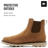Sorel Men's Carson Chelsea Waterproof Boot - Camel Brown, Oatmeal