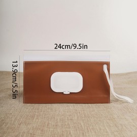 4Pcs Wet Wipe Pouch Dispenser,Portable Refillable Wipe Holder Container,Reusable Travel Wet Wipes Pouch,Travel Wet wipe Pouch,Refillable Wipes Container for Travel