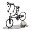 Screw Manikin MTB Mountain Bike Cycling Stone-Hand-Made Gift Idea