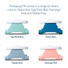 Pottiagogo Baby Potty Portable Foldable Innovative Antibacterial Material Grey 390g