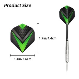 PolyMath Dart Accessory Set, Dart Flights Puncher Tool, Aluminium Flights Sleeves, Dart Flight Protectors, Dart Shafts, Metal Dart Shaft Rubber O Ring, Plastic Dart Shaft Spring Ring Dart Tool Kit