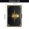 NectaRoy Travel Journal Notebook with Lock Diary with Code (Compass
