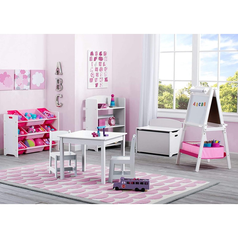 Delta Children MySize Kids Double-Sided Storage Easel -Ideal for Arts