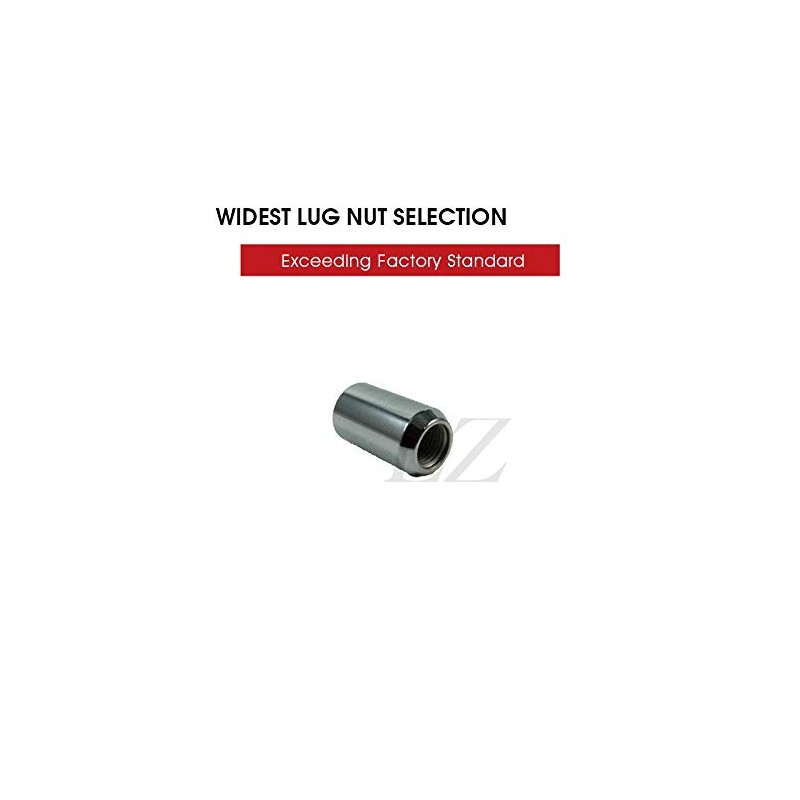 Chrome Tuner Acorn 12x1.5 Lug Nut Kit 20 Pc Set