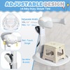 Orzbow Baby Shower Stand, Collapsible Baby Bath Stand with Foldable