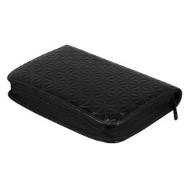 Ipetboom 1Pc Professional Leather Scissor Storage Bag for Hairdressing Tools Compact Durable Barber Salon Pouch for Stylists Home Use Lightweight Portable Design