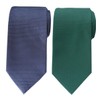 Towergem Men's Extra Long Tie Pure Fabric Jacquard Microfibre XL
