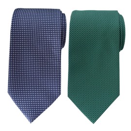 Towergem Men's Extra Long Tie Pure Fabric Jacquard Microfibre XL Tie 63 Inches, PA2-109