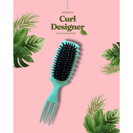 Curl Designer Brush Green