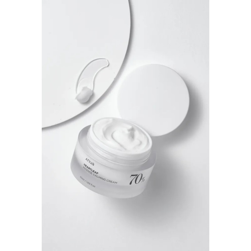 Anua Heartleaf Intense Calming Cream Momento Aplicación Día Tipo Piel