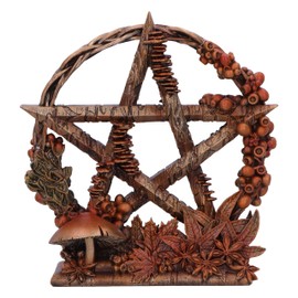 Nemesis Now Season of The Pentagram Resin Figurine Gold/Brown (Autumn) 6.5"