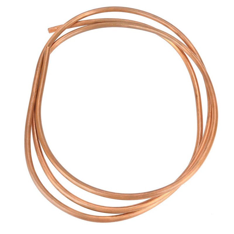 2M Soft Copper Tube, 6mm OD Copper Tub 4mm ID