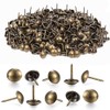 500 Pcs Upholstery Tacks, Antique Bronze Decorative Thumb Tacks, Furniture